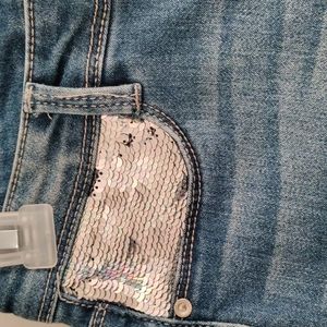 👖Sequined Pocket Jeans
